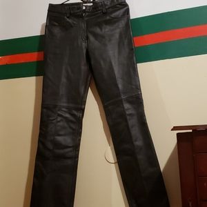 A/X leather pants